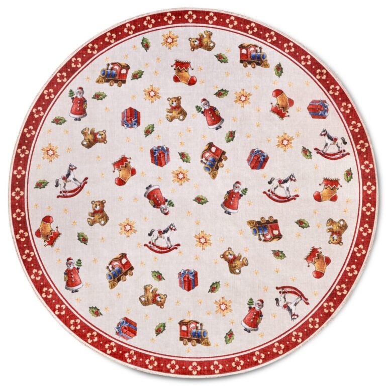 Villeroy & Boch Toy's Delight Design Matta Nostalgisk Röd Multi